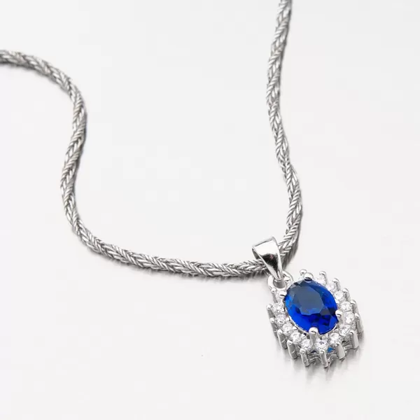 Strieborný prívesok so zirkónmi SETST-13160