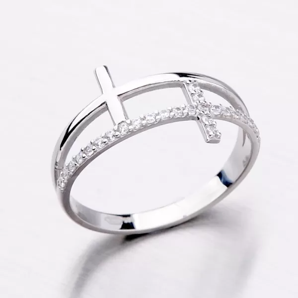 Zlatý dámsky prsteň 11-285