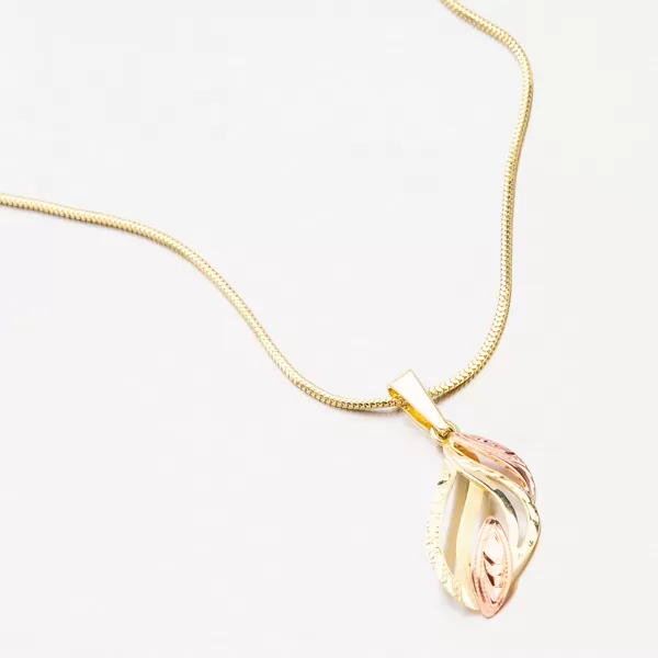 Zlatý klasický prívesok 53P-003-02