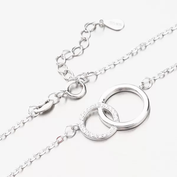 Dámsky náramok striebro 925 zirkónov BST-14410