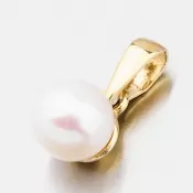 Zlatý prívesok s Pearl 452p-135040