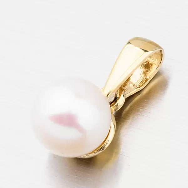 Zlatý prívesok s Pearl 452p-135040