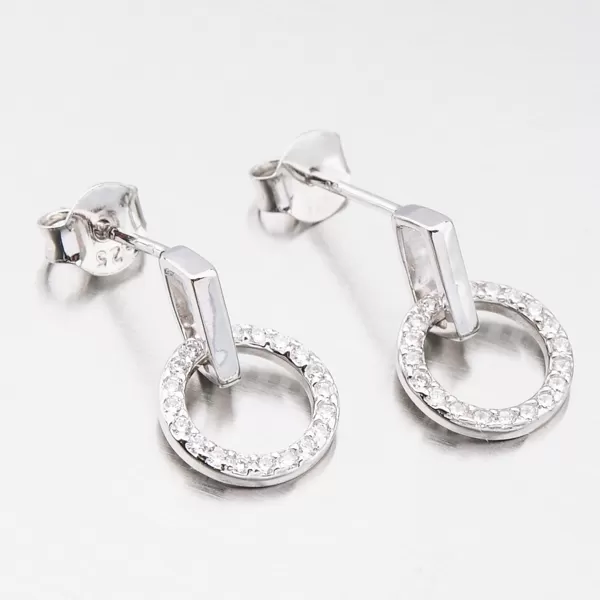 Náušnice so zirkónmi UPST-122117