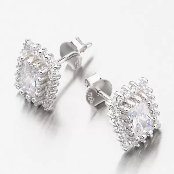 Náušnice so zirkónmi TSETST-12197