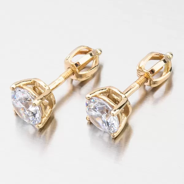 Kôstky s jedným zirkónom 663P-120621