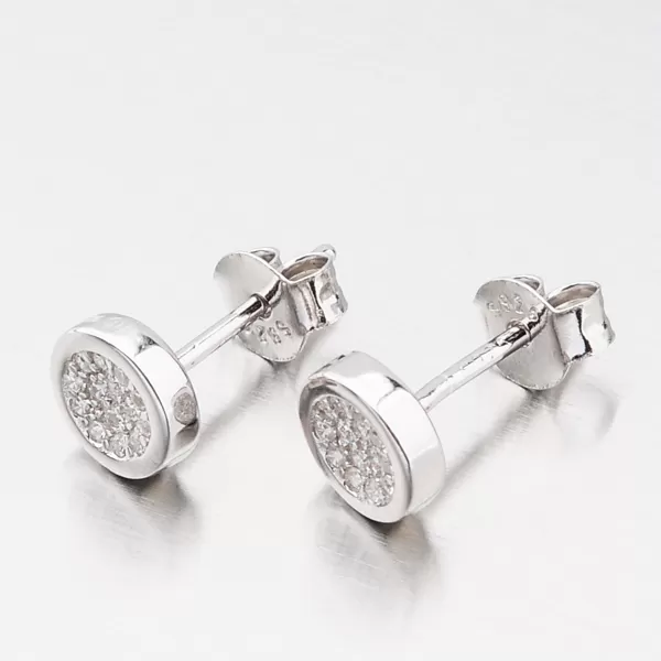 Náušnice so zirkónmi kôstky UPST-122278