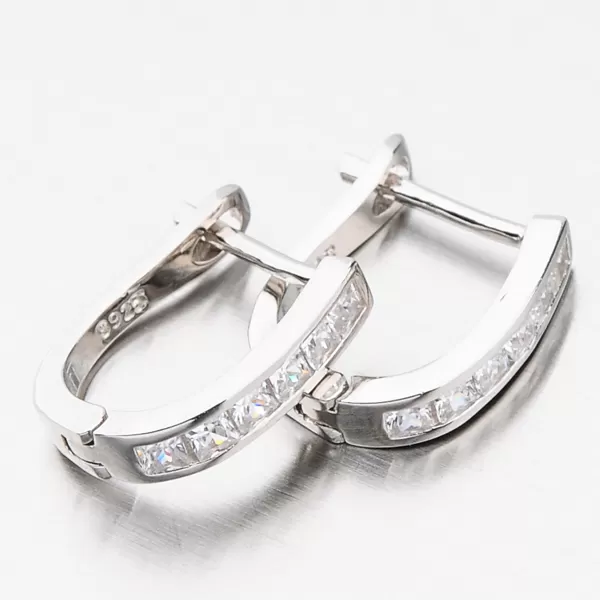 Náušnice so zirkónmi UCST-122389