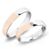 Snubné prstene kombinované SP-244-KMN