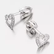 Zlaté napichovacie náušnice 52GZ-60213B-SR