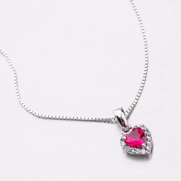 Zlaté srdce so zirkónmi 53GZ-8016BČB