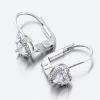 Dámske náušnice biele zlato 585 zirkón 52GZ-8015BBB-KL