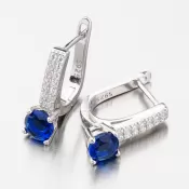 Náušnice so zirkónmi UCST-122407