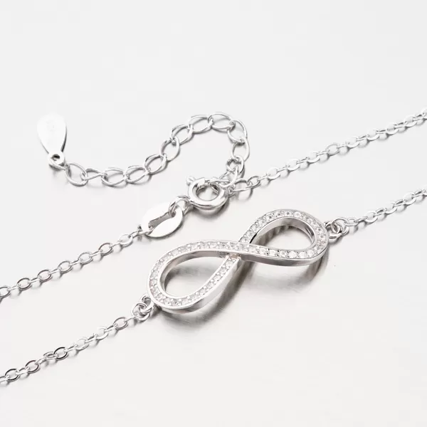 Dámsky náramok striebro 925 zirkónov BST-14412K