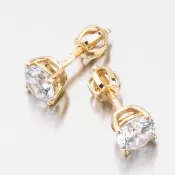 Kôstky s jedným zirkónom 663P-120621