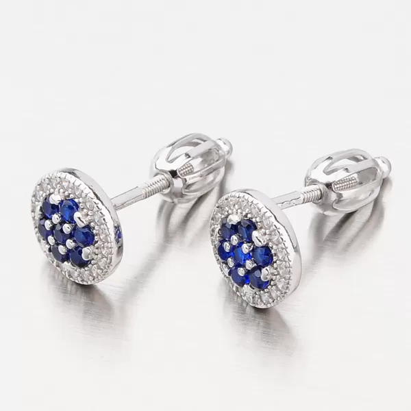 Náušnice so zirkónmi kôstky UPST-121598S