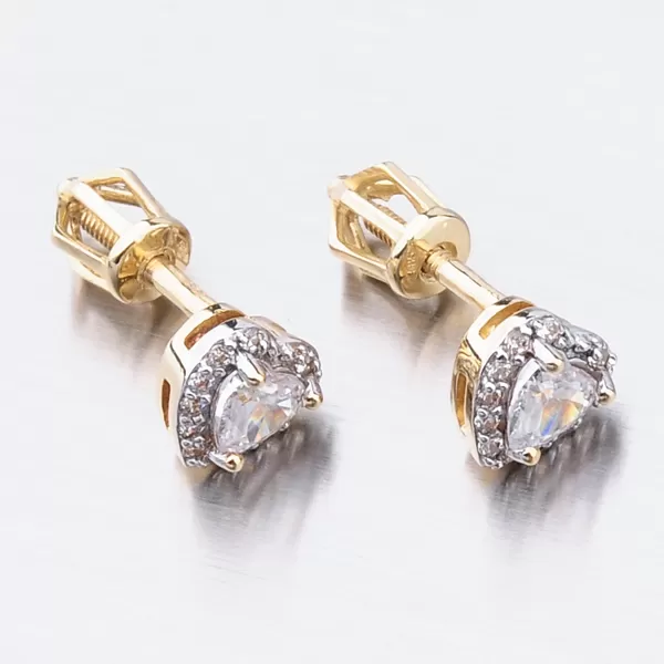 Dámske náušnice žlté zlato 585 52GZ-8015ZBB-SR