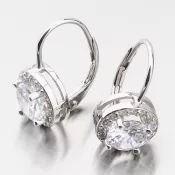 Náušnice so zirkónmi UCST-12901