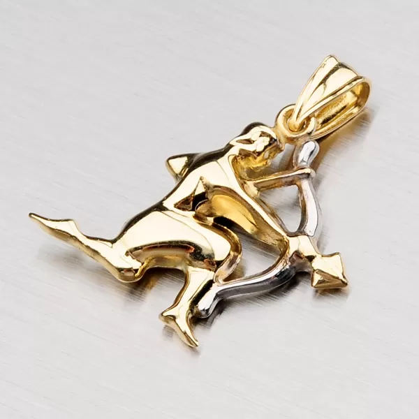 Zlatý prívesok - Strelec 1-4010-11