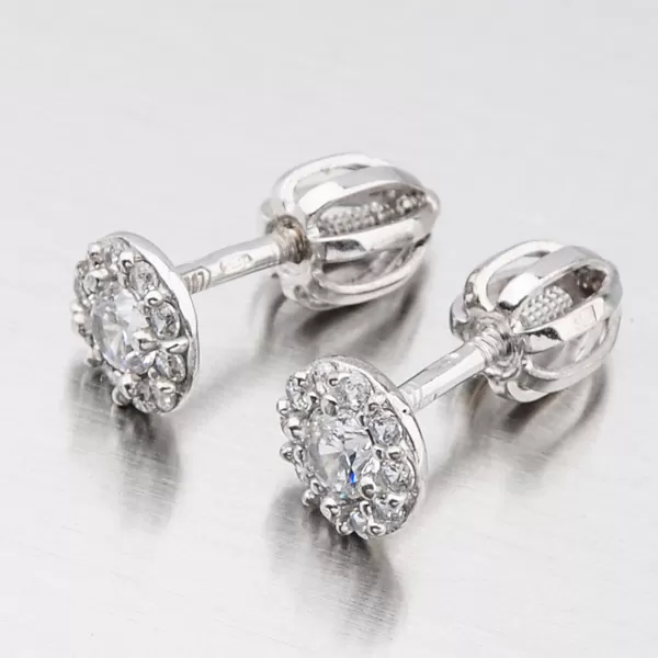 Zlaté napichovacie náušnice 52GZ-60167B-SR