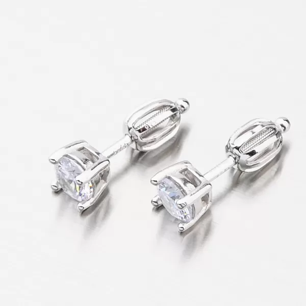 Náušnice so zirkónmi na skrutky UCST-121677S