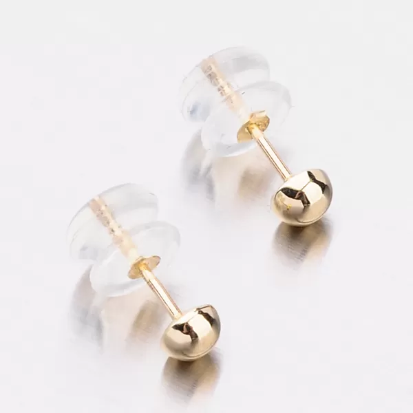 Zlaté náušnice kôstky 52GZ-5003Z