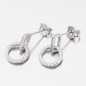 Náušnice so zirkónmi UPST-122117