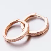 Zlaté kruhy 52GZ-3344CV-ZIR