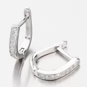 Náušnice so zirkónmi UCST-121446