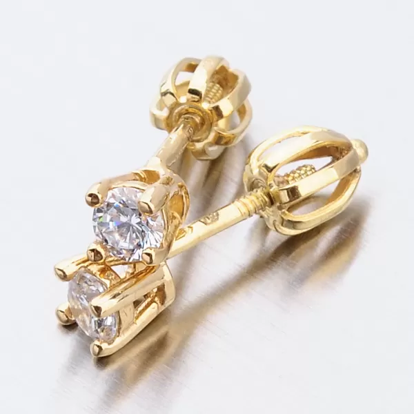 Dámske náušnice žlté zlato 585 52DZ-61062Z-ZIR