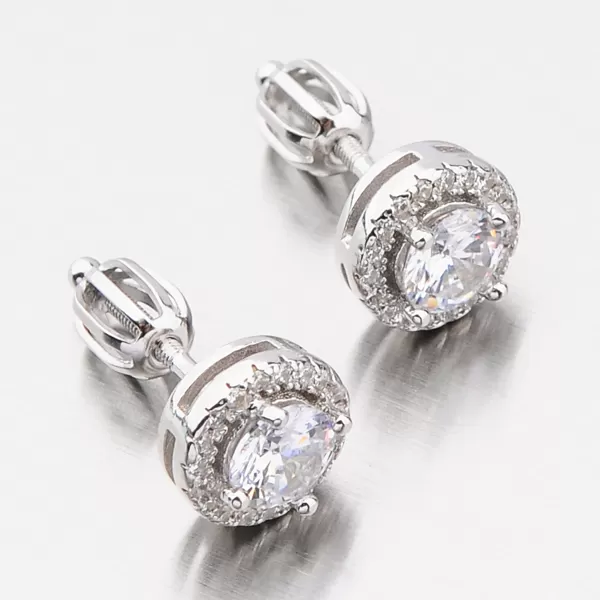 Náušnice so zirkónmi UPST-121610S