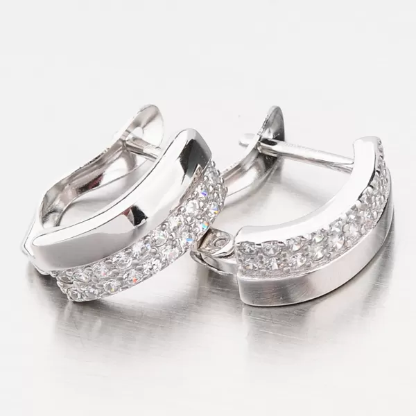 Náušnice so zirkónmi UCST-121448