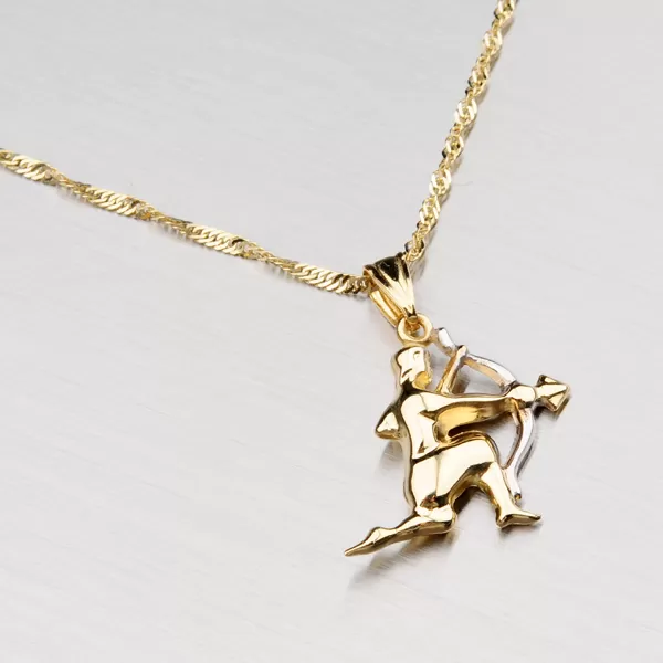 Zlatý prívesok - Strelec 1-4010-11