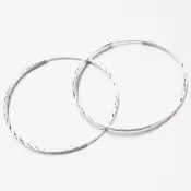 Strieborné kruhy UCST-122439/50/B