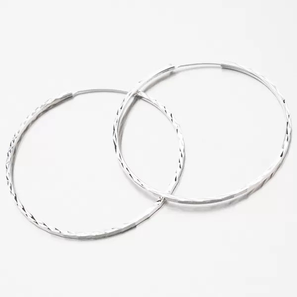 Strieborné kruhy UCST-122439/50/B