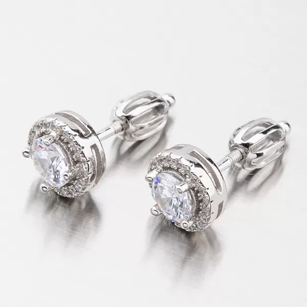 Náušnice so zirkónmi UPST-121610S