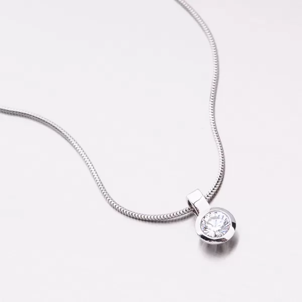 Zlatý prívesok so zirkónom 53DZ-8005B-ZIR