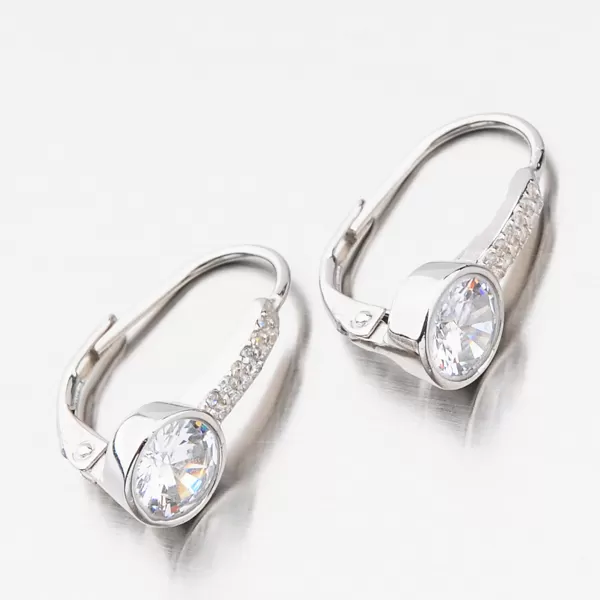 Náušnice so zirkónmi UCST-122424