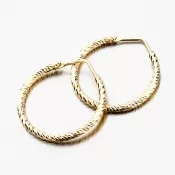 Pozlátené kruhy E2000854-0809-SLX