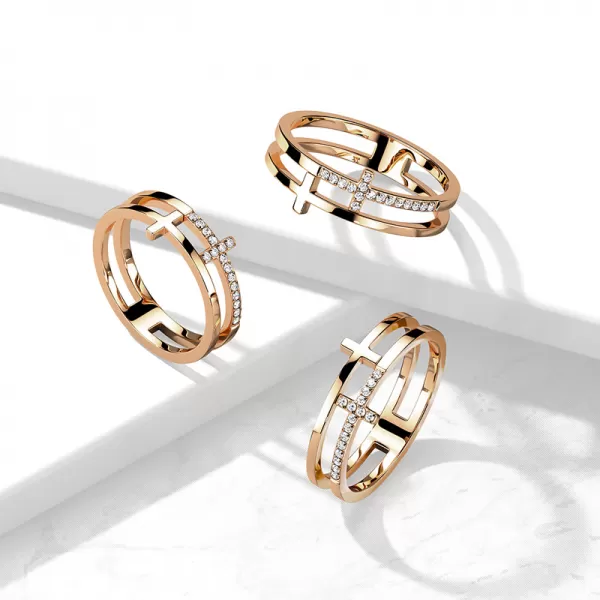 Oceľový prsteň RMHBJ-117721-R