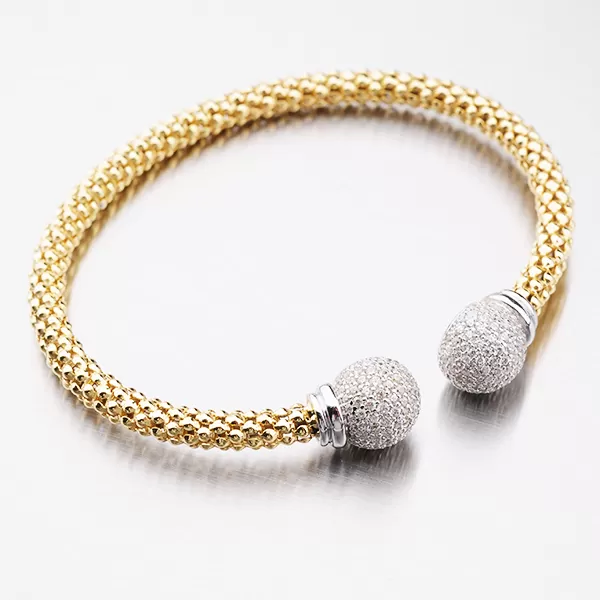 Pozlátený náramok pre ženy B1900549-2196-SLX