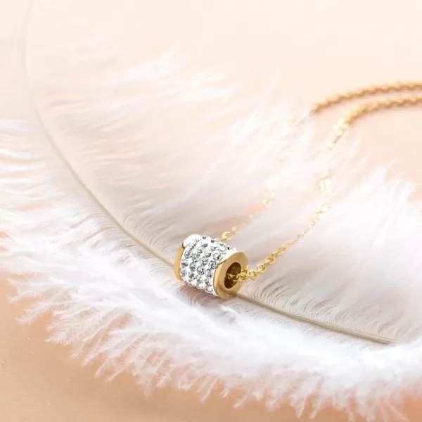 Náhrdelník s kryštálmi MNCP15-907-B