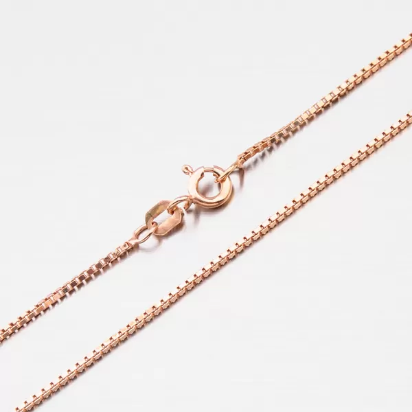 Strieborná ružovo pozlátená retiazka Venezia CHRS-16-019-D/C-CV