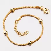 Pozlátený náramok s guličkami B1800984-1264-SLX