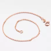 Ružovým zlatom pozlátený náramok Anker CHRS-19-040-D/C-CV