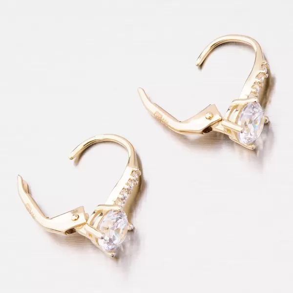 Náušnice zdobené zirkónmi PKL22-001