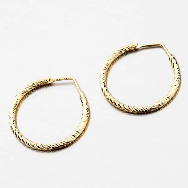 Pozlátené kruhy E2000854-0809-SLX