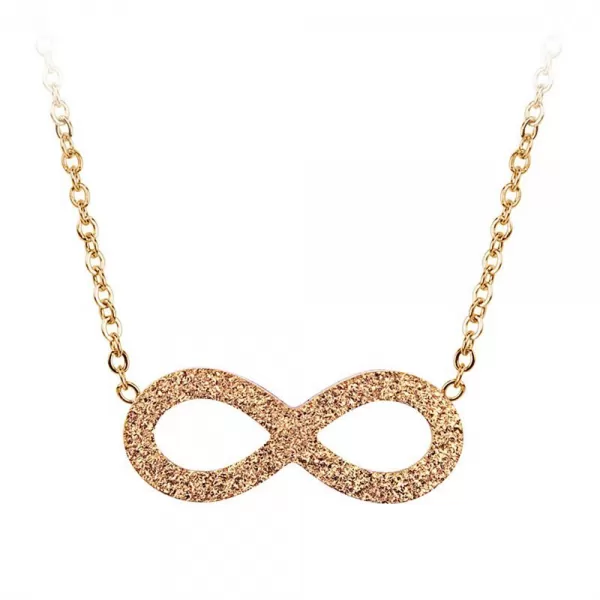 Oceľový náhrdelník nekonečno MNCP15-831-C