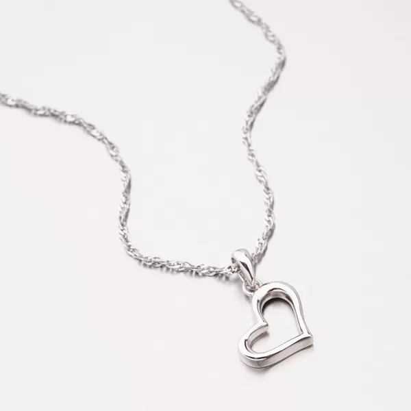 Strieborný prívesok srdca PKL-3062