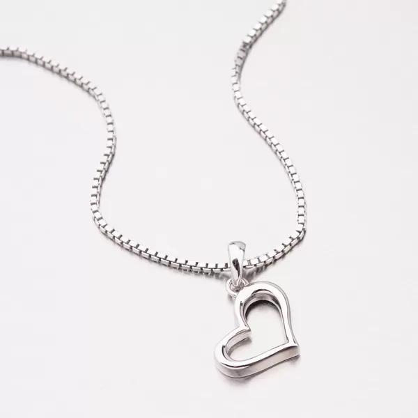 Strieborný prívesok srdca PKL-3062