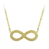 Oceľový náhrdelník nekonečno MNCP15-831-B